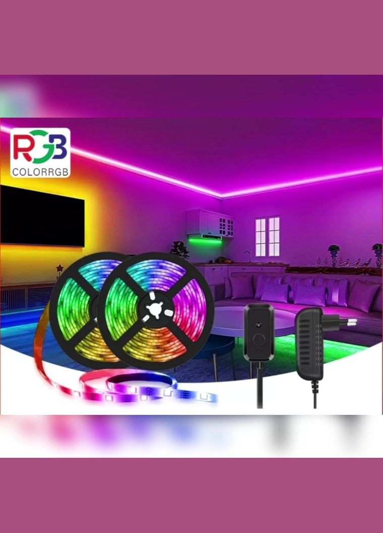 Bluetooth Светодиодная лента 10 метров 180 светодиодов No Brand (334302273)