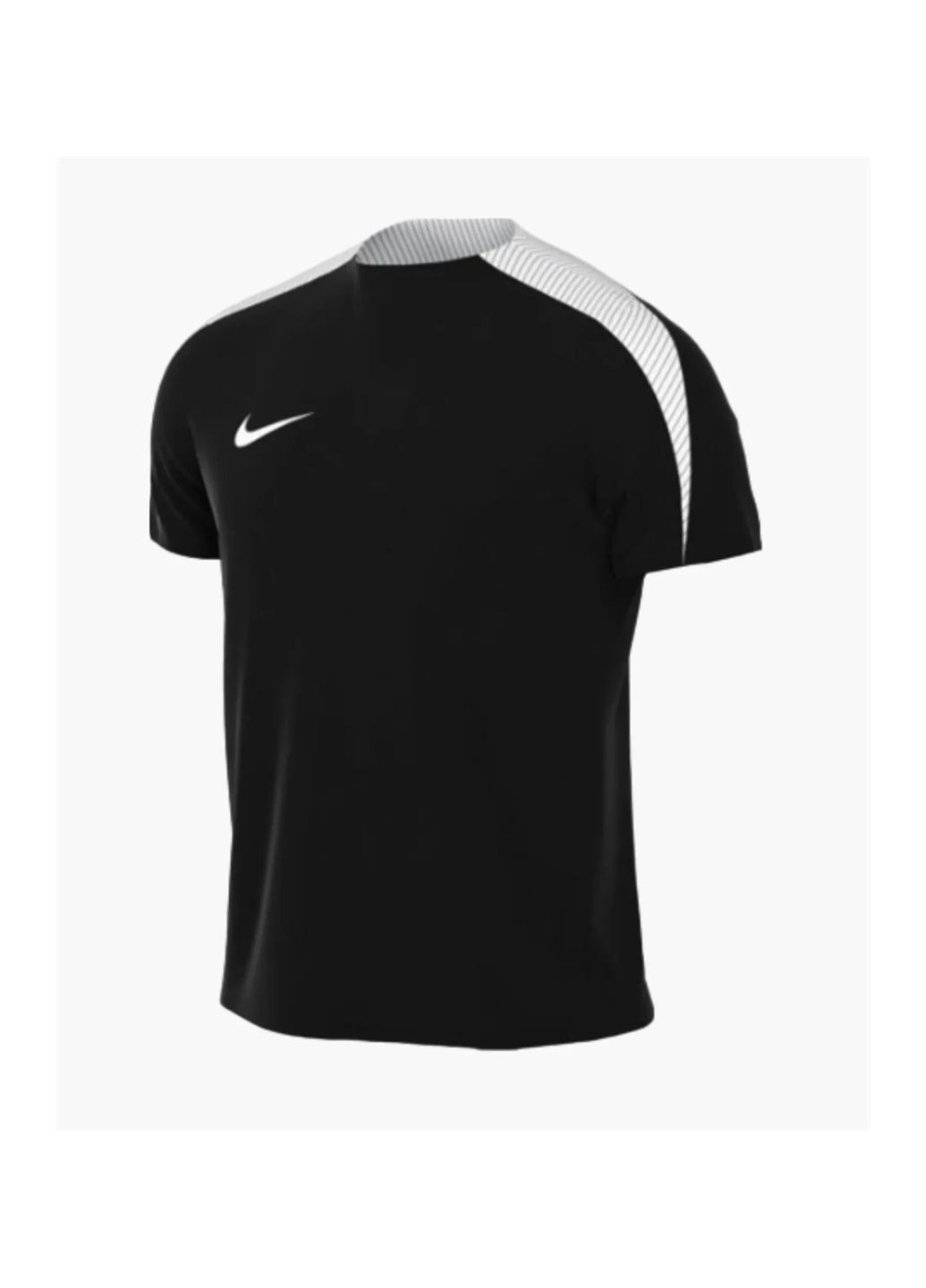 Чорна футболка чоловіча strike 24 trainingsshirt black Nike