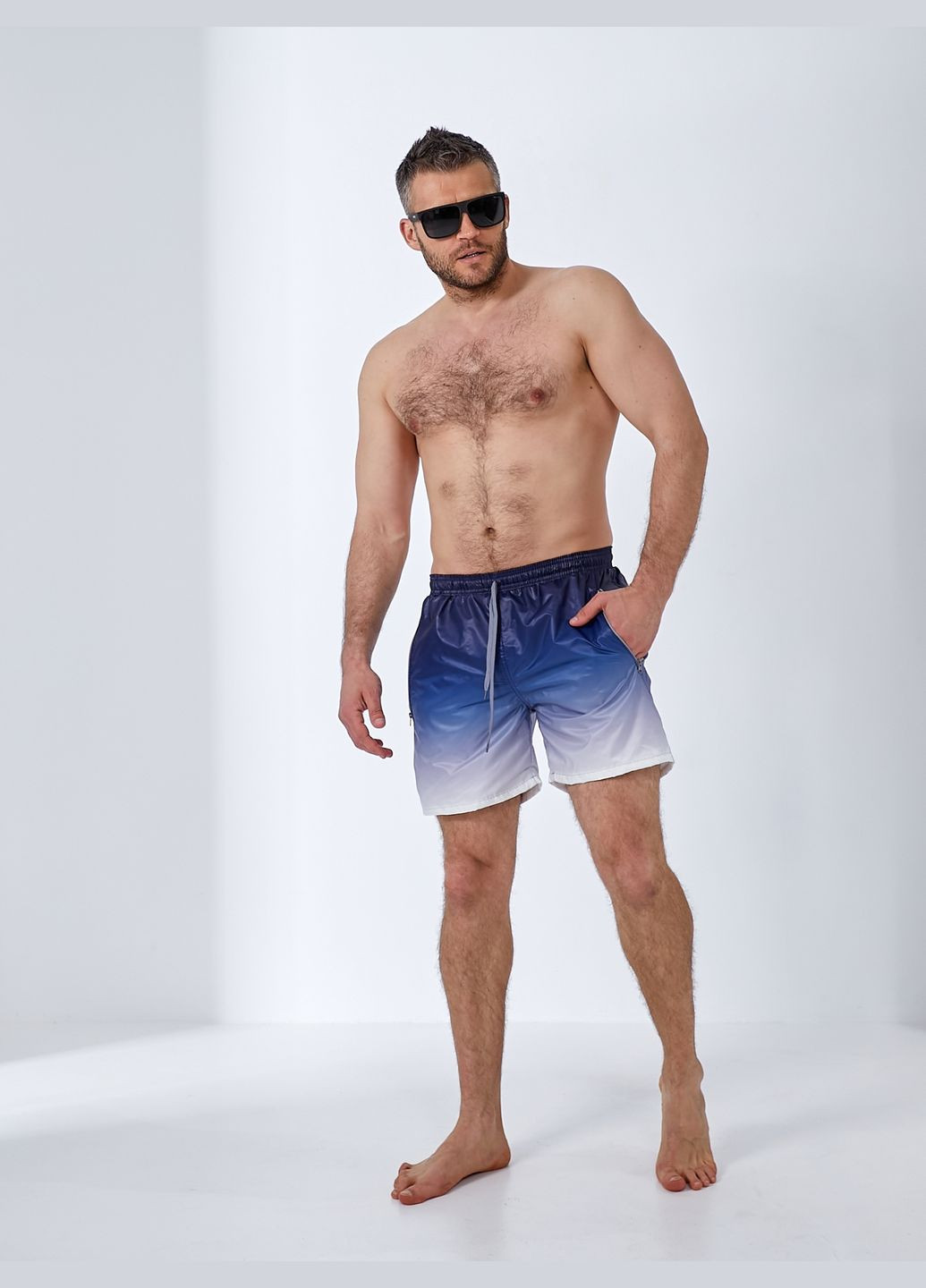 Пляжные шорты из плащевой ткани с подкладкой Tailer (294206516)