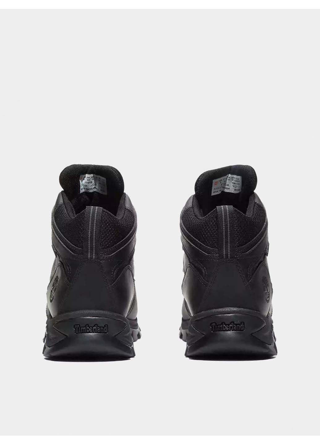 Черные зимние ботинки Timberland