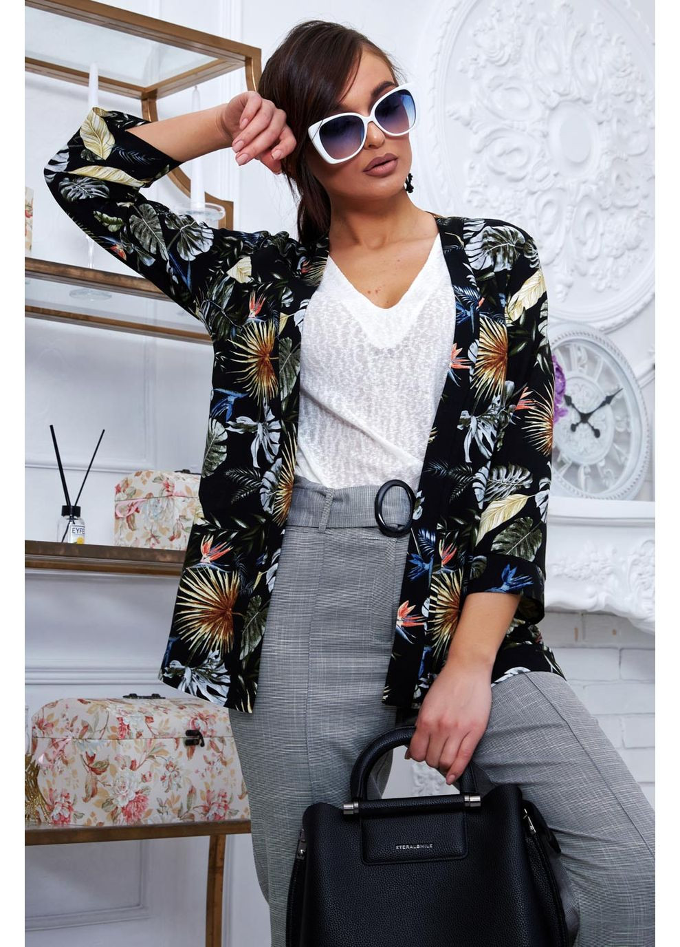 Черный лето кардиган Seventeen