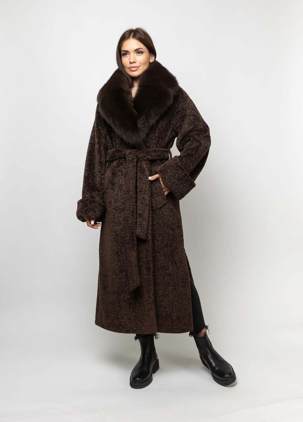 Ката шоколад+мех O`zona milano (340403614)