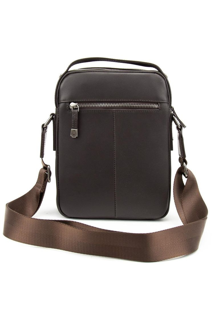Чоловіча сумка з ручкою месенджер через плече з натуральної шкіри повсякденна RoyalBag TV-SM8-9039-4 (360751356)