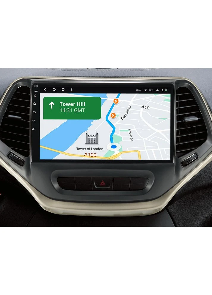 Автомагнітола T6010-KL PRO MAX для Jeep Cherokee 5 KL 2014-2018 (40414) Gazer (323122206)