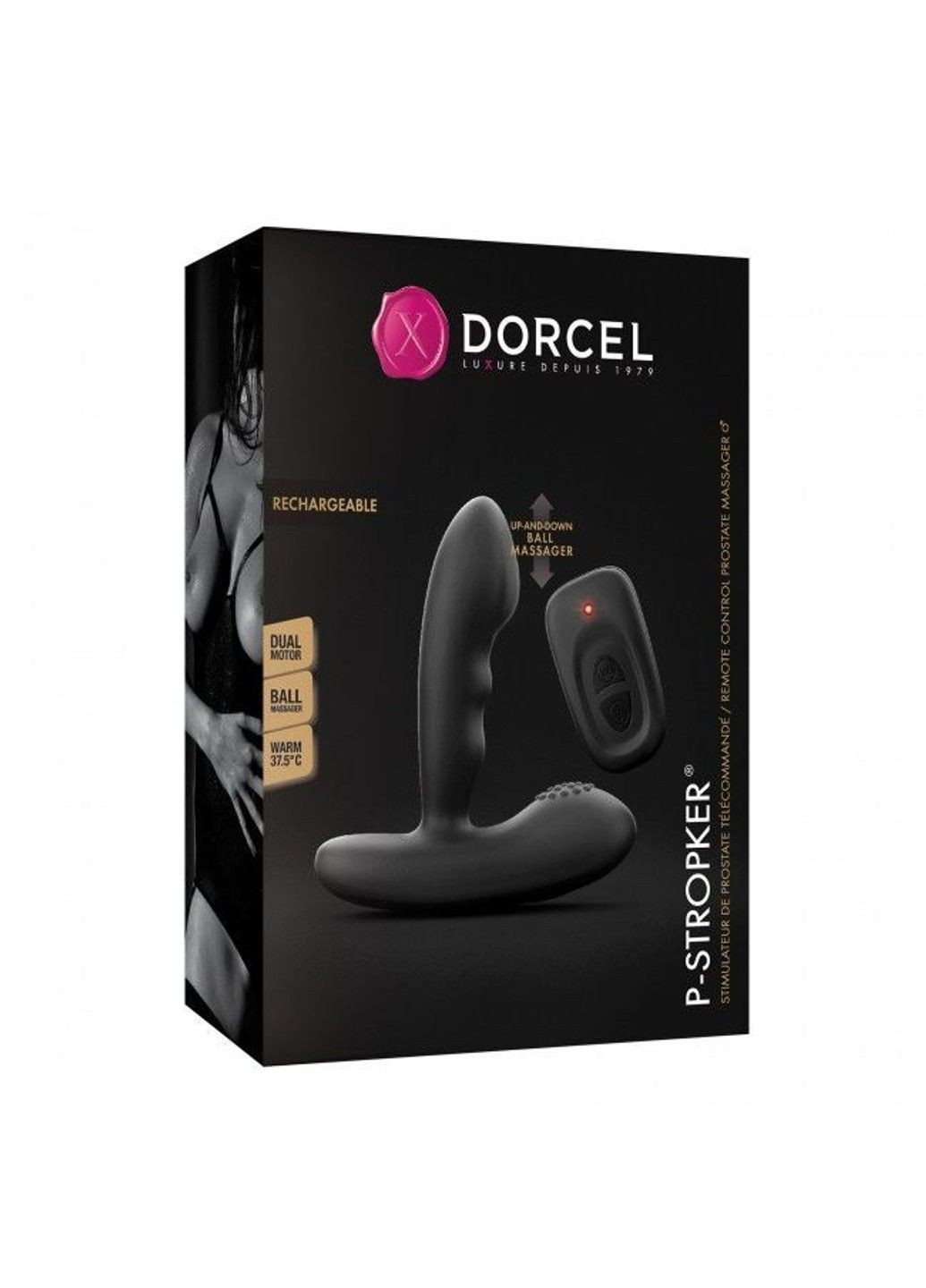 Массажеры простаты P-Stroker с подогревом Dorcel (316633268)