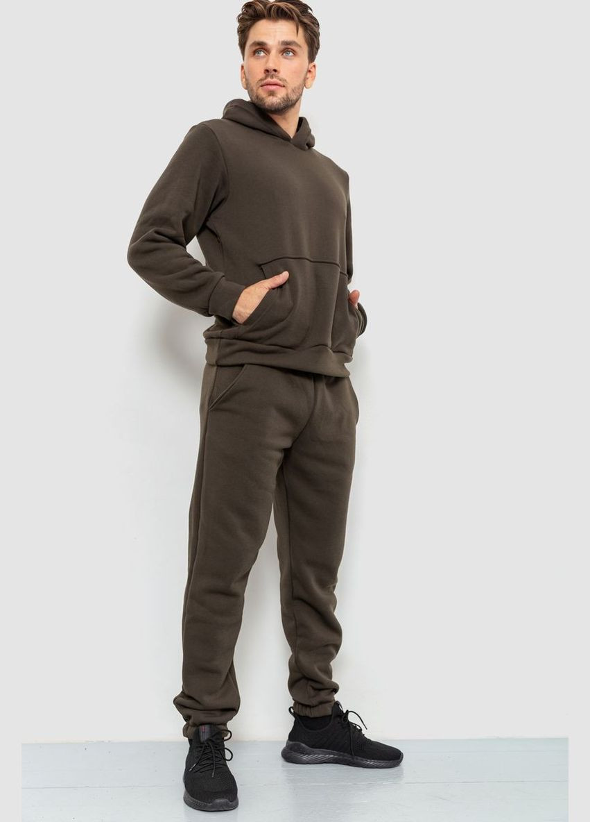 Спорт костюм чоловічий на флісі, колір світло-сірий, Ager (266815192)