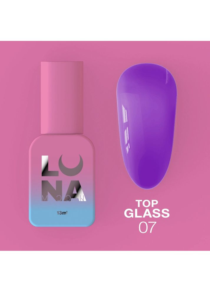 Топ для гель-лака Top Glass No7 13ml Luna (372688508)