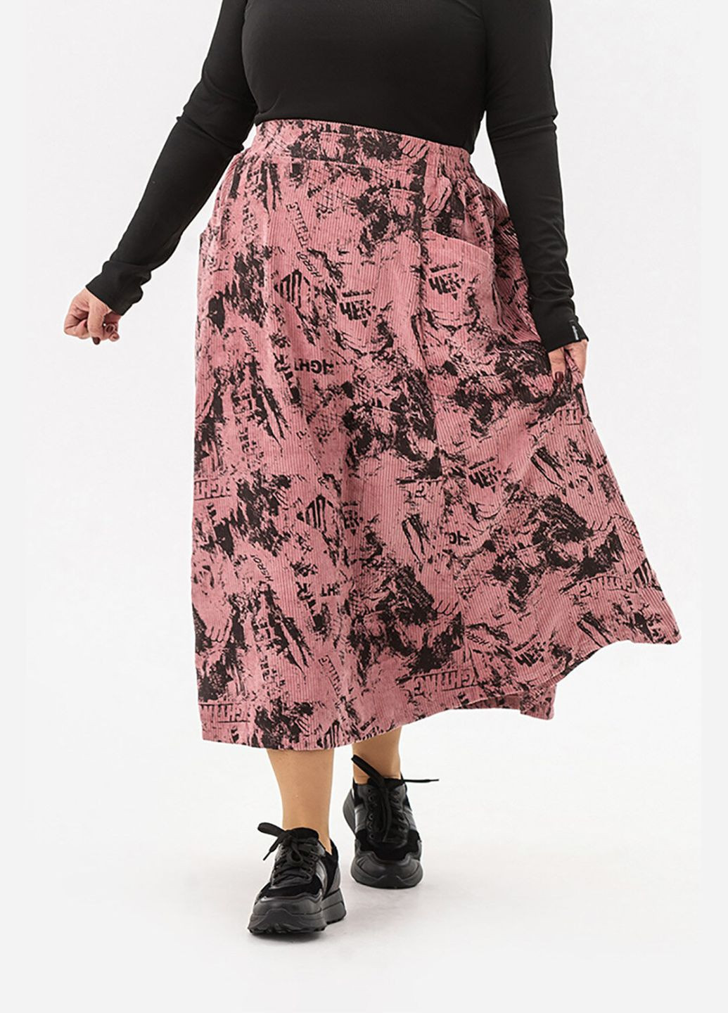 Розовая с надписью юбка emma Garne