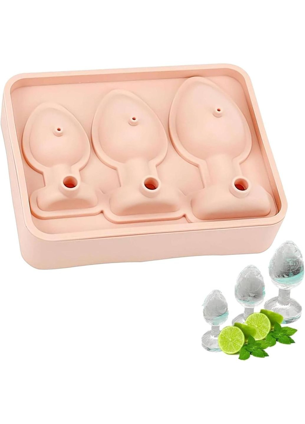 Форма для льда для взрослых "Пробка", No Brand (323645337)