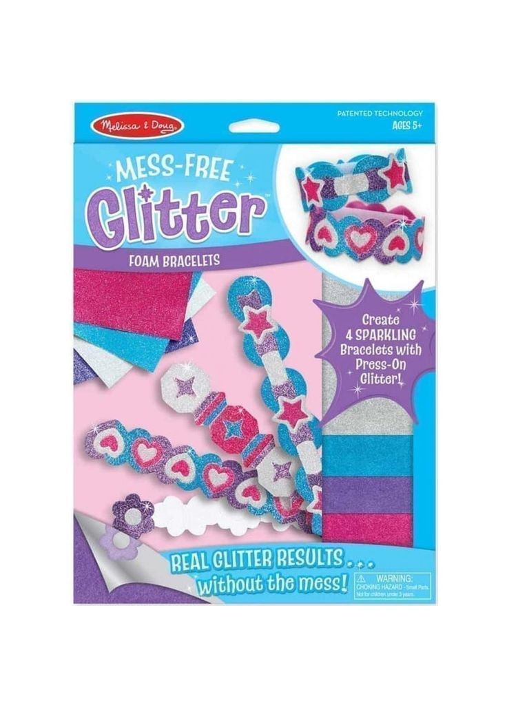 Набор для творчества Браслеты с объемными блестящими наклейками (MD19506) Melissa&Doug (372619511)