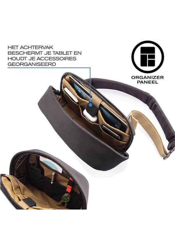 Городской рюкзак Bobby Sling Crossbody Black (P705.781) XD Design (322207909)