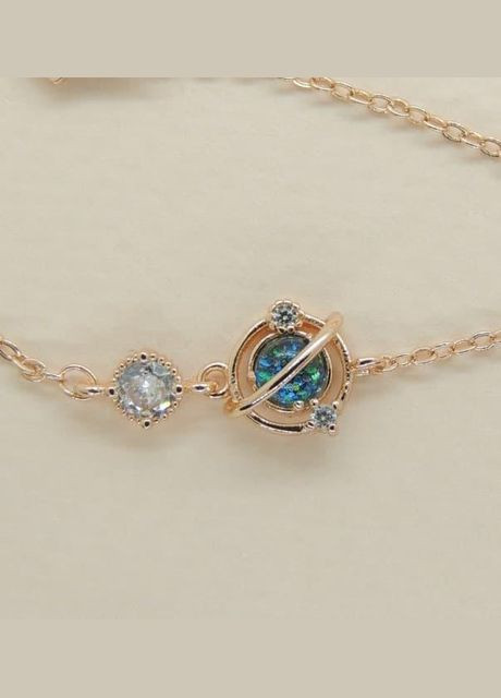 Браслет жіночий під золото Liresmina Jewelry браслет Парад планет золотистий Fashion Jewelry (289717513)