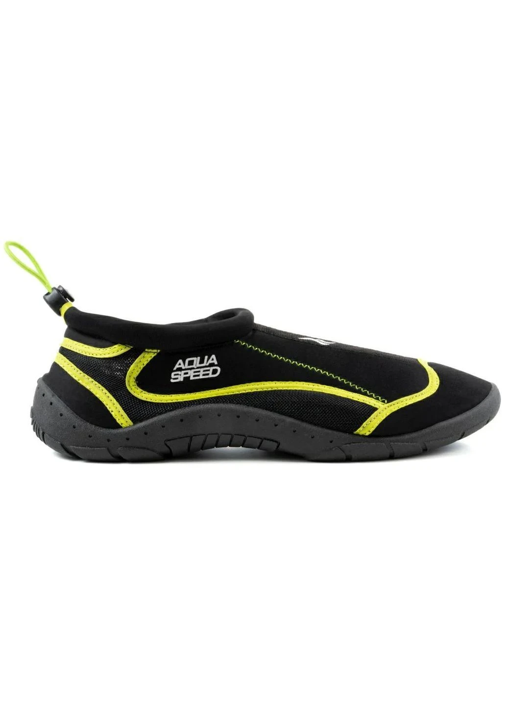 Аквашузи TPR резина черный желтый унисекс Aqua Speed AQUA SHOE MODEL 28B 9169 (398542797)