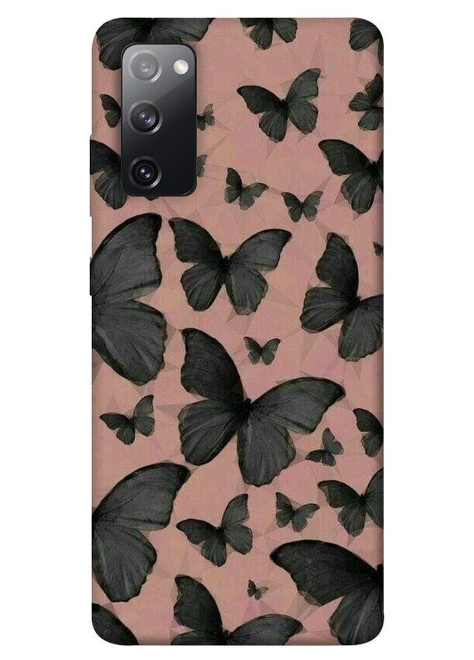 Чохол з принтом для Samsung Galaxy S20 FE / на самсунг галаксі с20 фє Метелики No Brand (339874079)