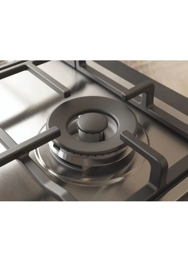 Варильна поверхня TKRL661IXEU Газова 4 конфорки Нержавіюча сталь WHIRLPOOL (402282965)