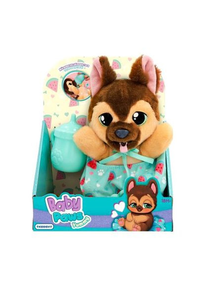 Интерактивная игрушка Baby Paws Немецкая овчарка мягкий щенок для детей 1,5 года развивающая игрушка ProDobro (367097387)