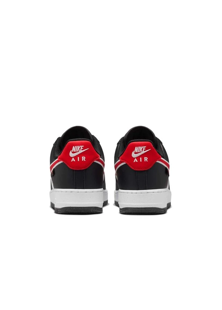 Цветные демисезонные кроссовки air force 1 07 next nature black/white hm0721-002 Nike