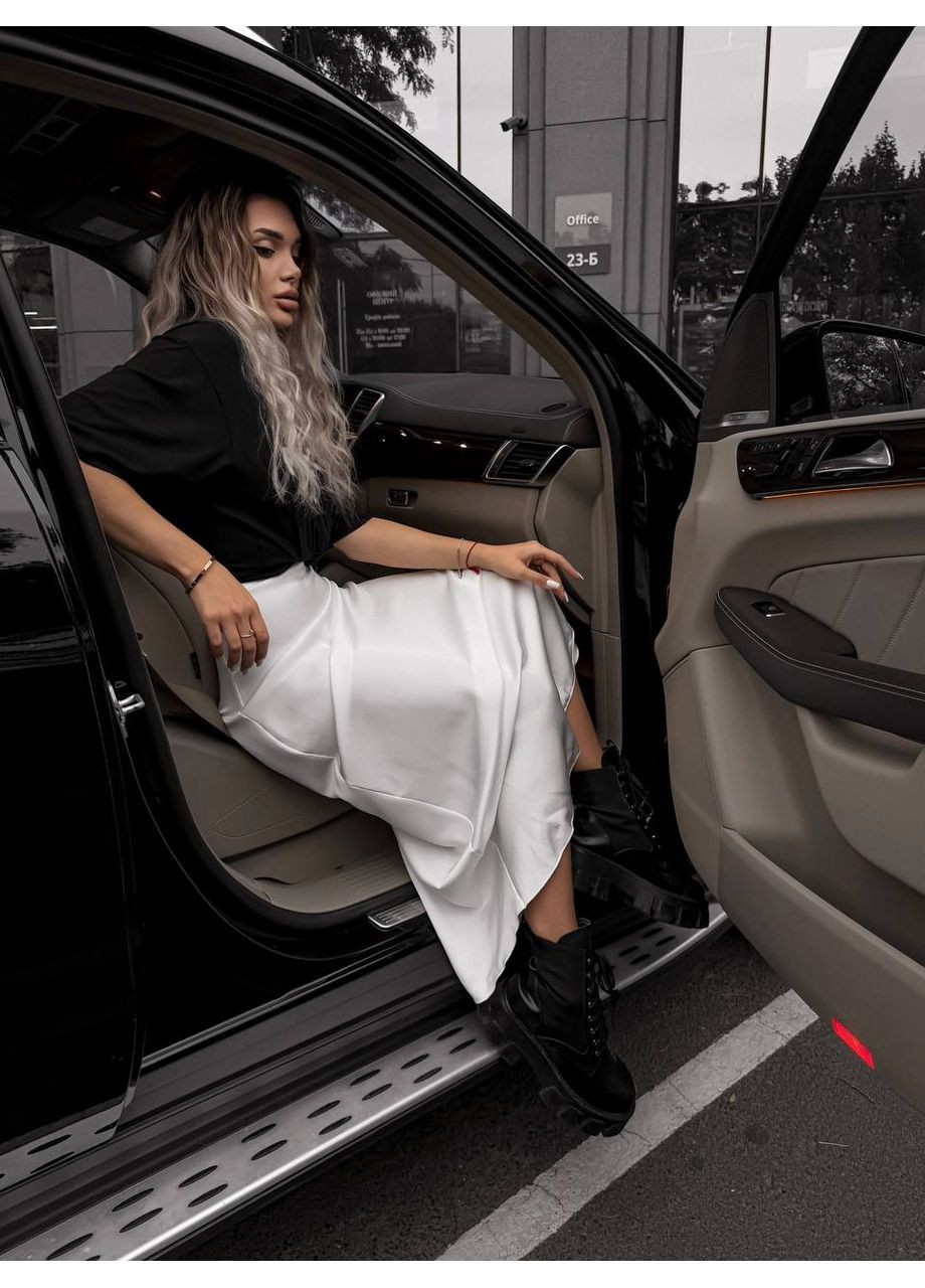 Жіноча спідниця леопардова довга 00392 No Brand (362085387)