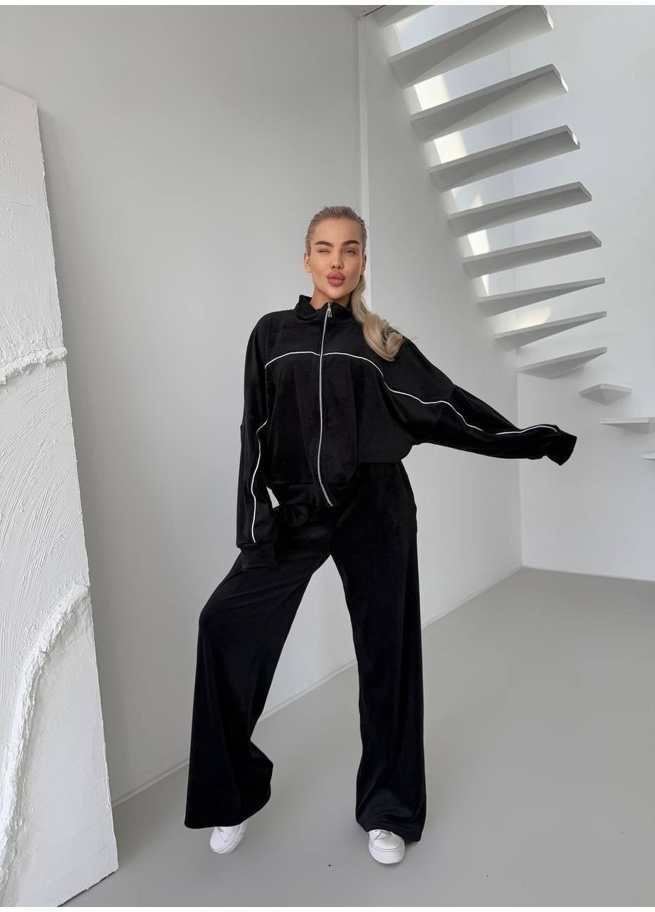 Костюм женский: кофта на молнии + брюки Україна (354693472)