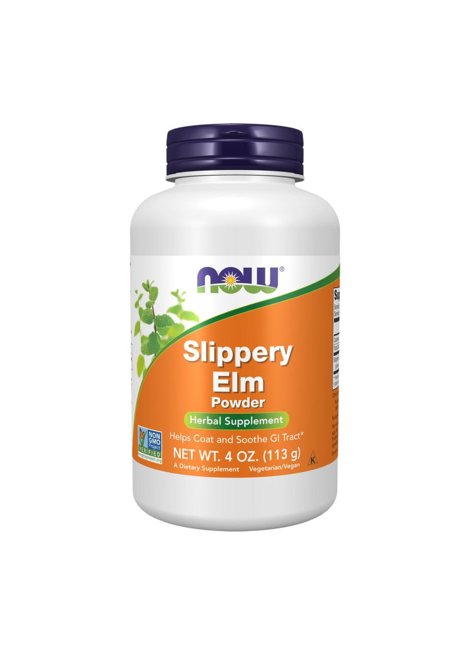 Slippery Elm Powder - 113g Now Foods (369396869)