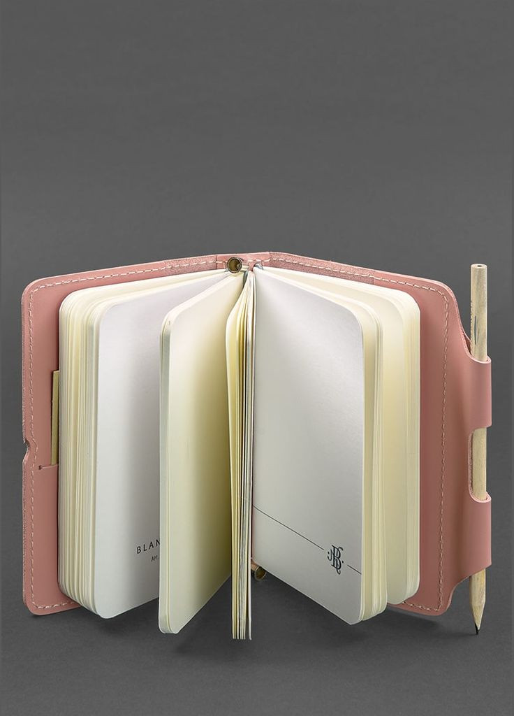 Кожаный блокнот (Софт-бук) 3.0 розовый (A-026957) BlankNote (328961516)