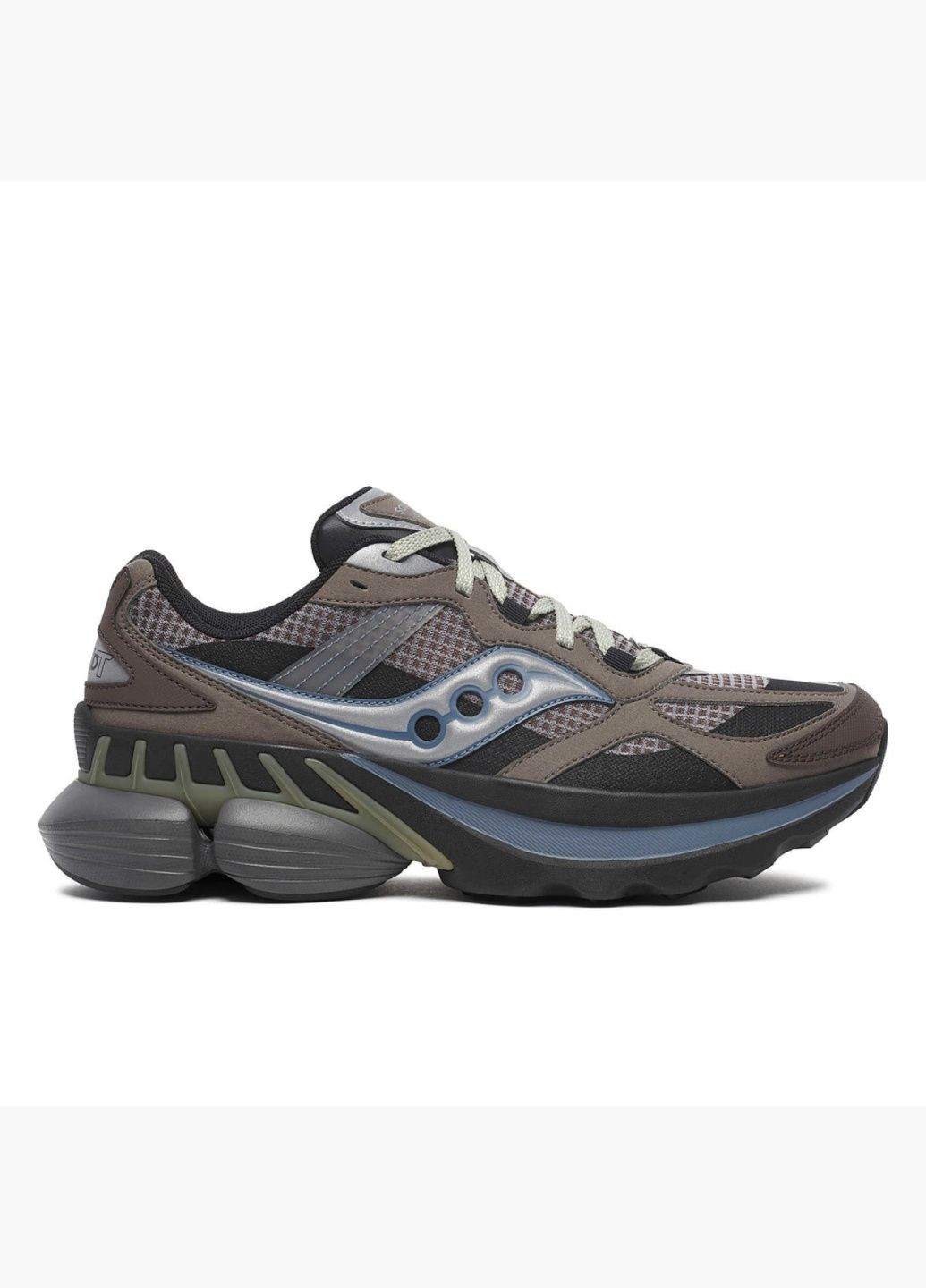 Коричневые кроссовки мужские grid nxt brown s70835-2 Saucony