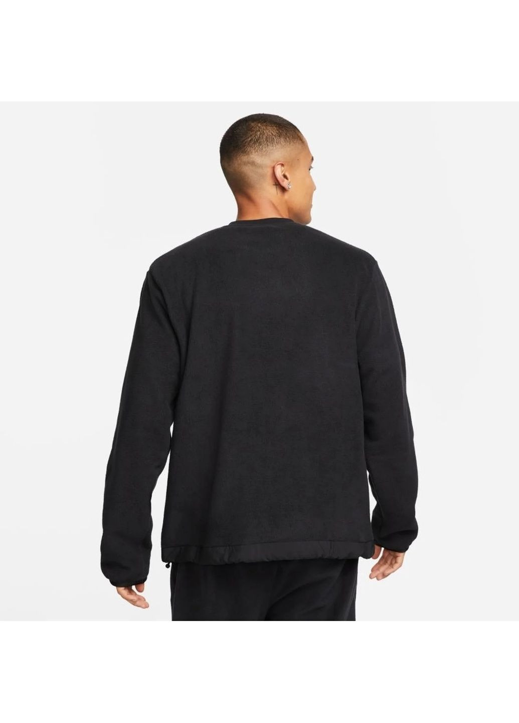 Свитшот мужской Fleexe Winterized Crew Black Nike (364662477)