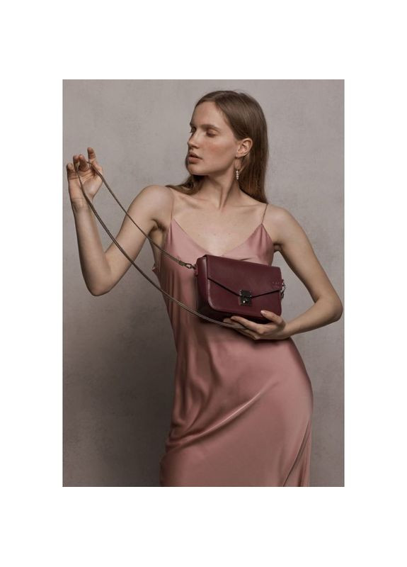 Сумка женская кожаная через плечо Yoko бордовая The Wings (302008456)