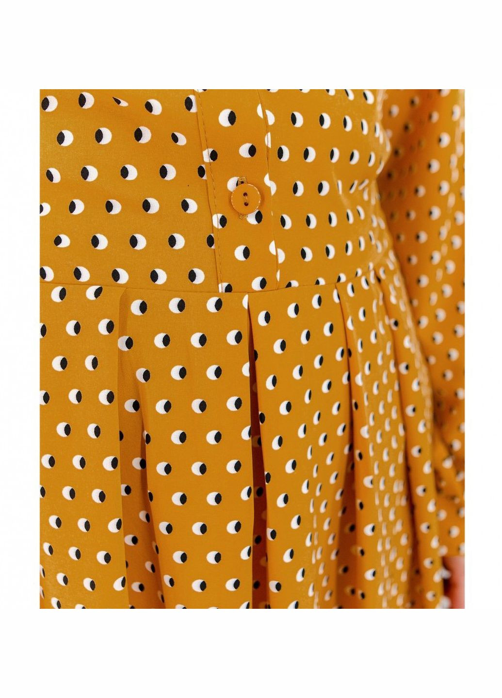 Горчичное платье Liton