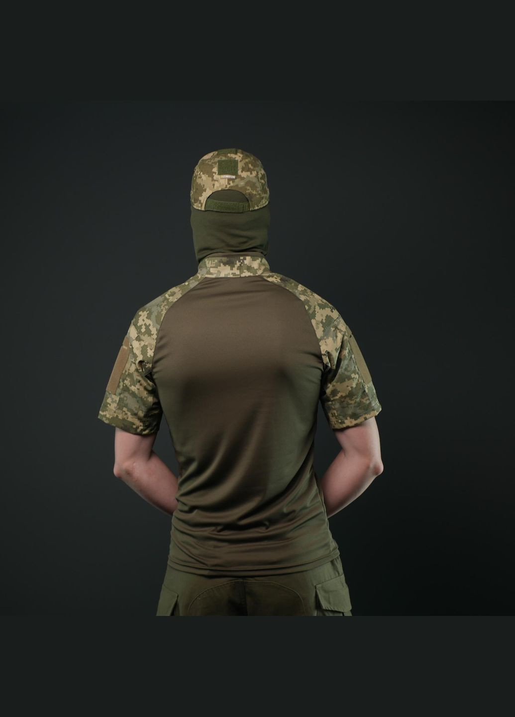 Тактична сорочка Убакс піксель з коротким рукавом No Brand (334708914)