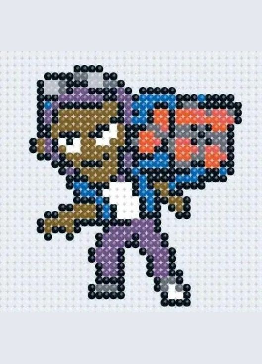 Алмазная мозаика (мини) "Бравл Старс (Brawl Stars) Брок", 10х10 см (ODM5120) Origami (362422525)