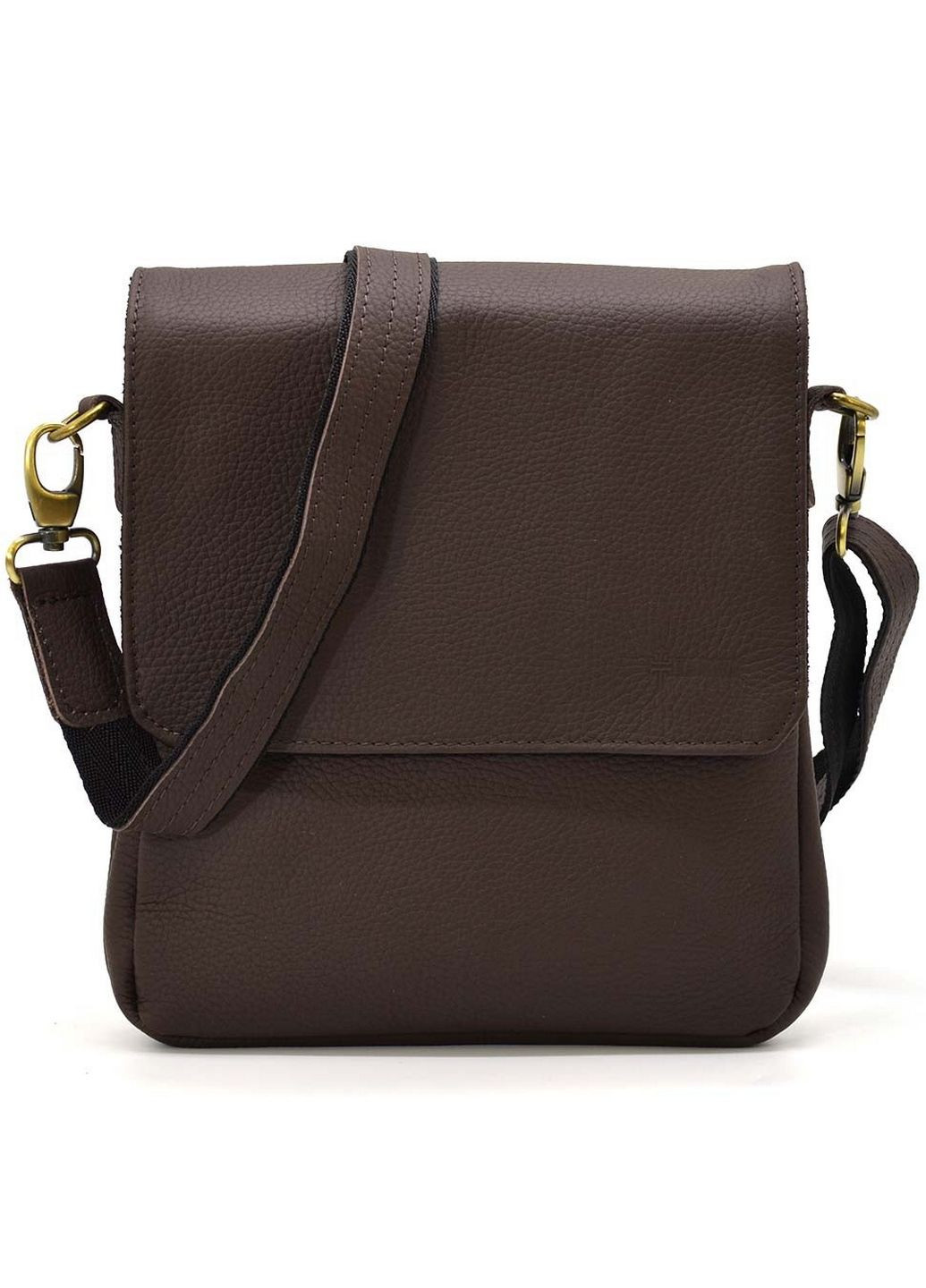 Чоловіча шкіряна сумка через плече 25х24х5 см TARWA (315871022)