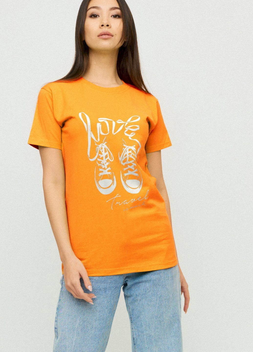 Футболка Boyfriend / дышащий принт / YAPPI - (325222307)