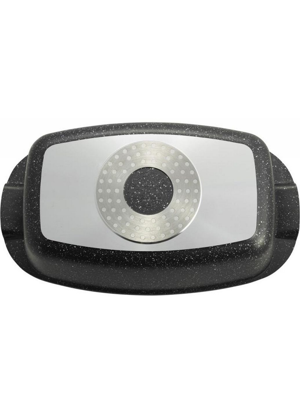 Гусятниця Roastery 5,5л з мармуровим антипригарним покриттям та аромо-кришкою 32х10,5 см Kamille (289458870)