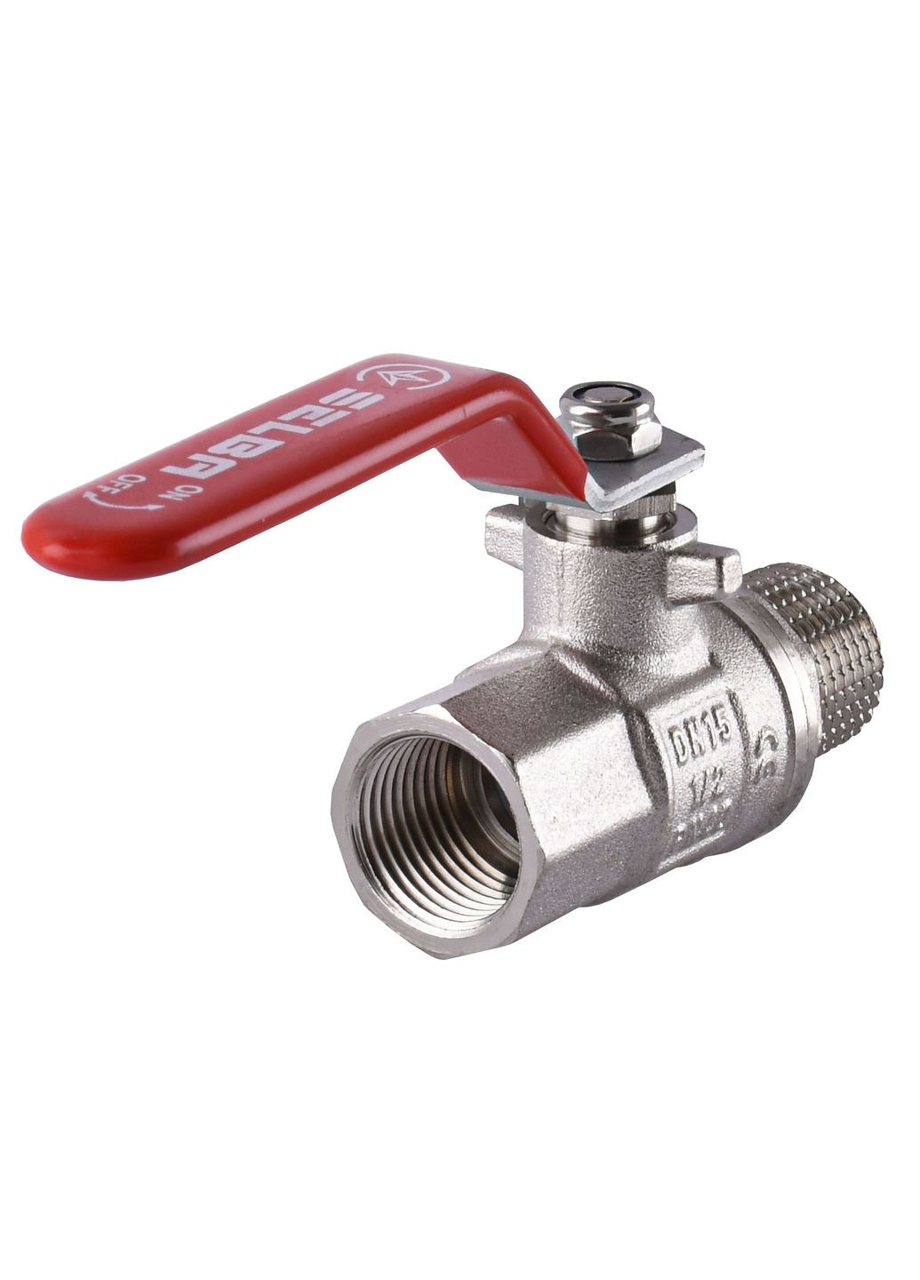 Кран шаровой прямой 1/2″ ЗВ КР SL1505 SELBA (335425860)