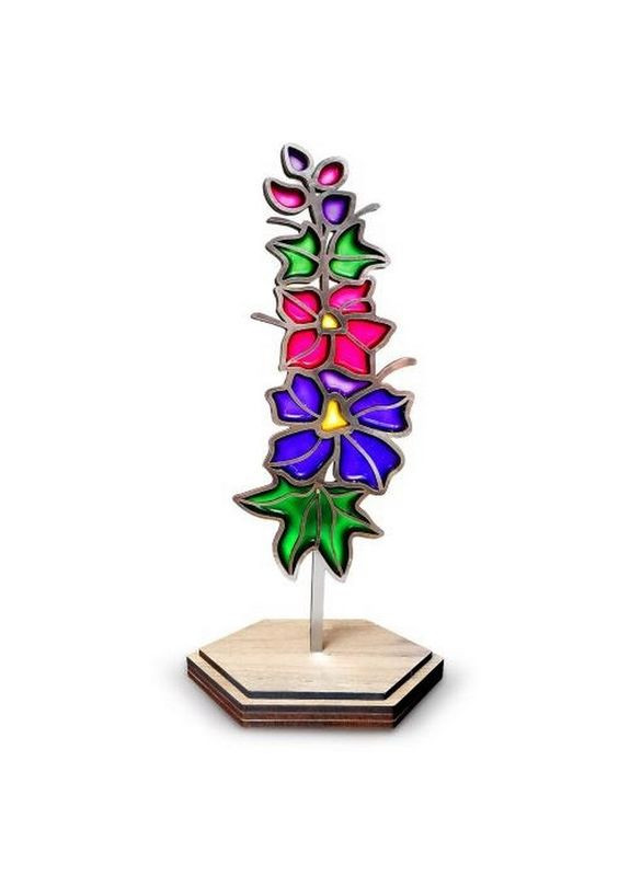 Набор для витражной живописи "Дельфиниум" FDSGK-020 Fabrika Decoru (364551271)