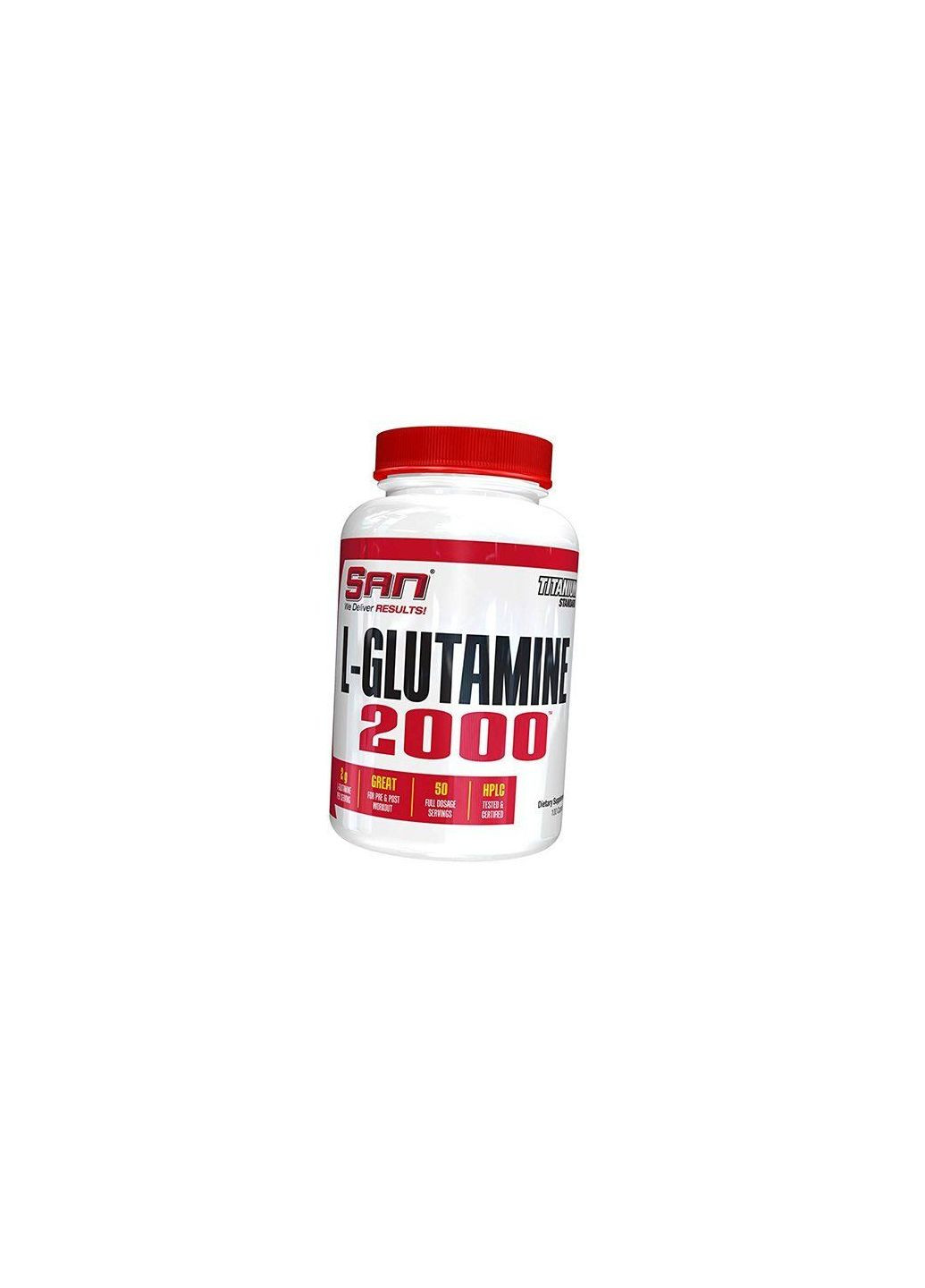 Глютамин для спорта, LGlutamine 2000, 100капс (32091003) San (293256683)