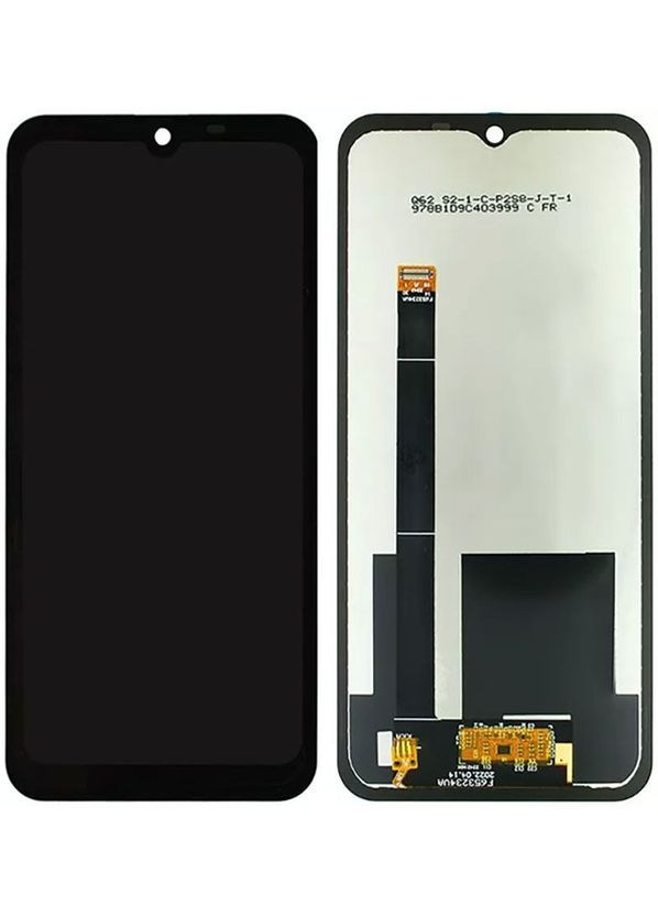 Дисплей + сенсор X-treme PQ55 Black - p/n: F653234VA Sigma (362971670)