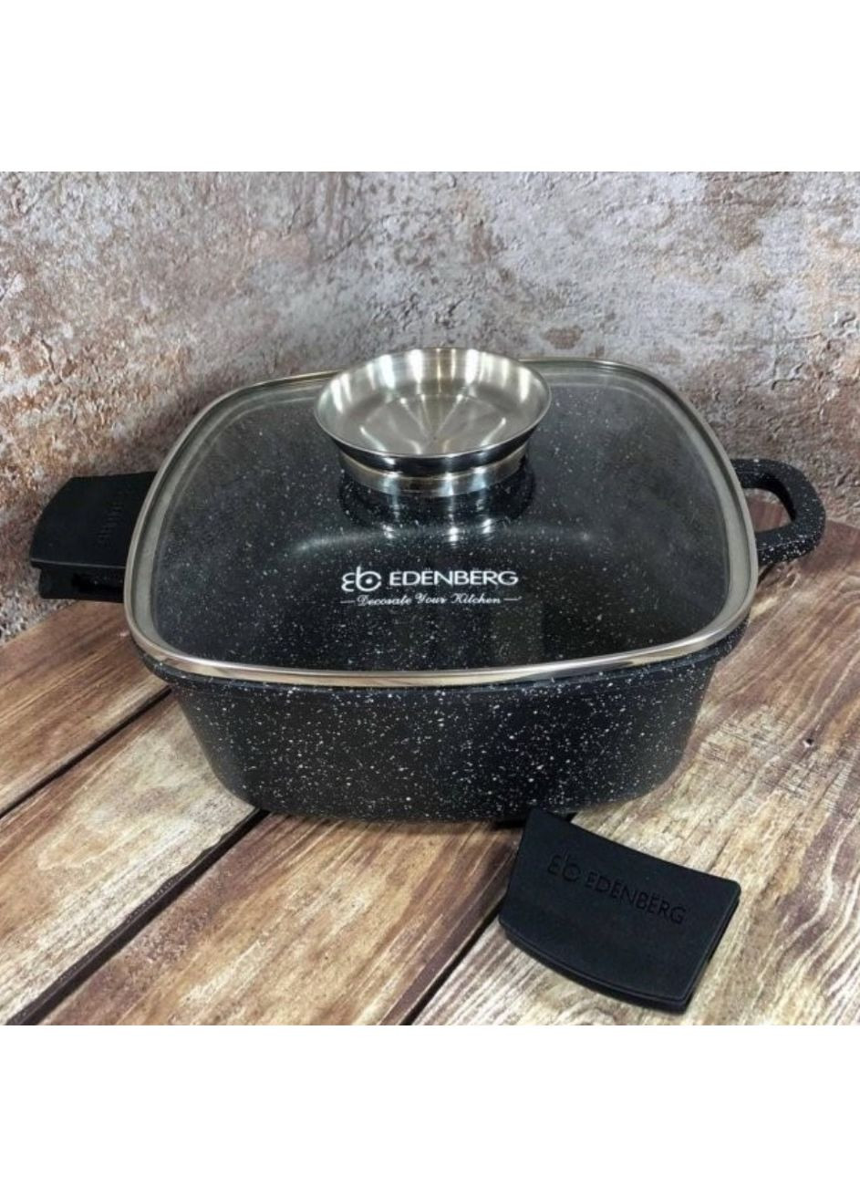 Каструля з антипригарним покриттям 2,8 л 20 см (EB-8111) Edenberg (358199759)