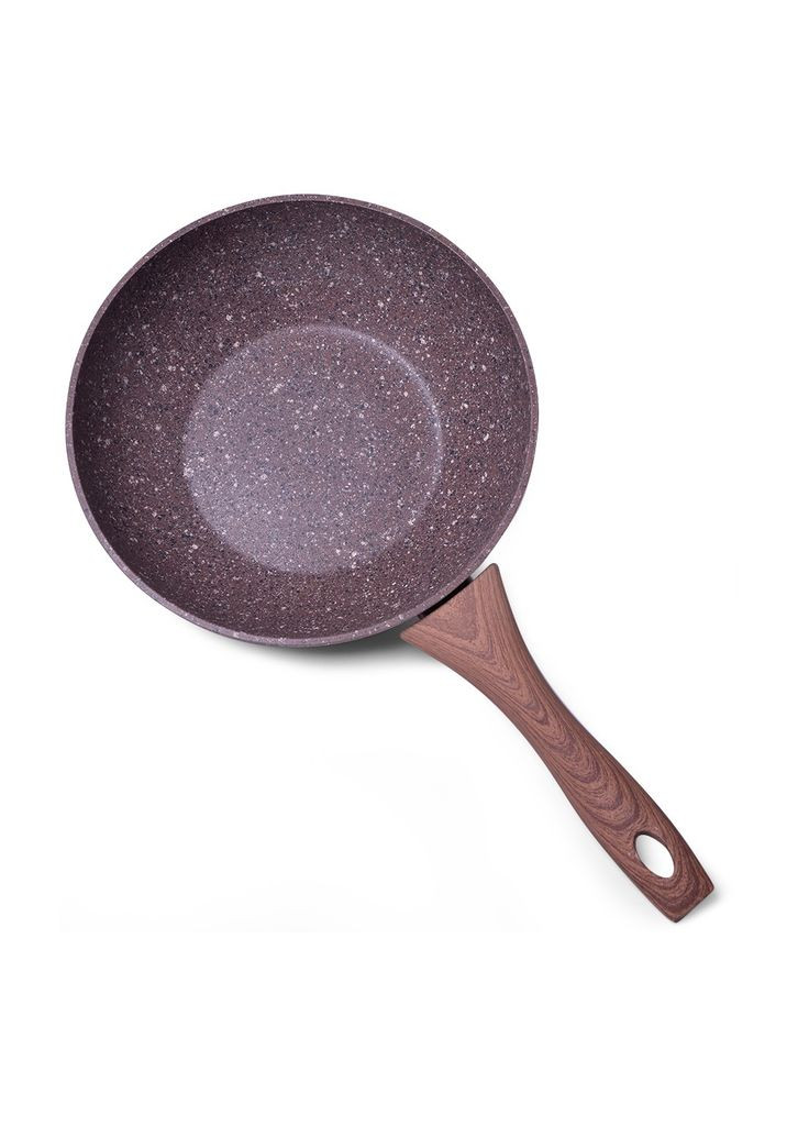 Глибока сковорода Magic Brown з антипригарним покриттям EcoStone 26 см (4467) Fissman (283022483)