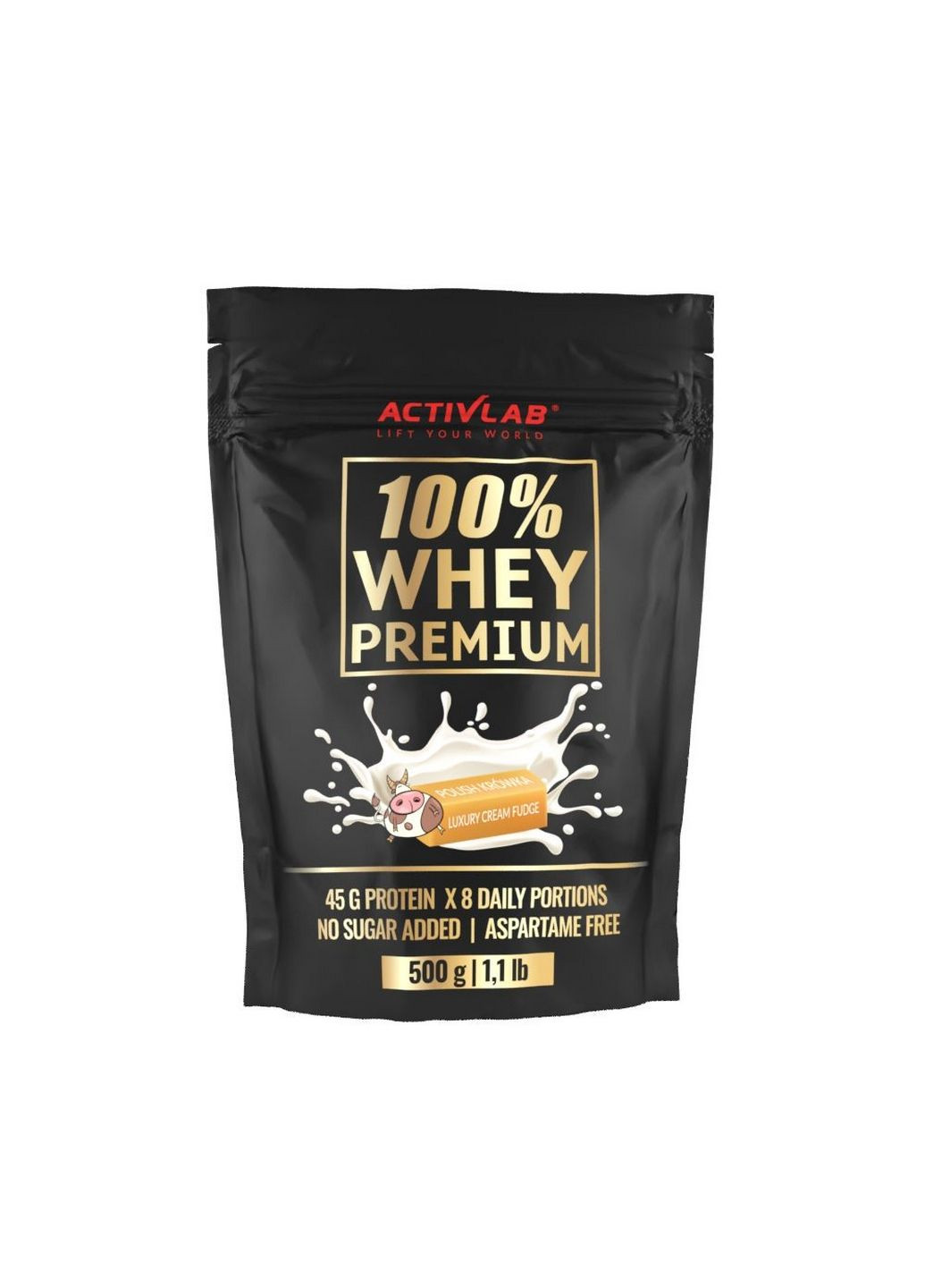 Протеїн 100% Whey Premium, 500 грам Вершкова помадка ActivLab (293478490)
