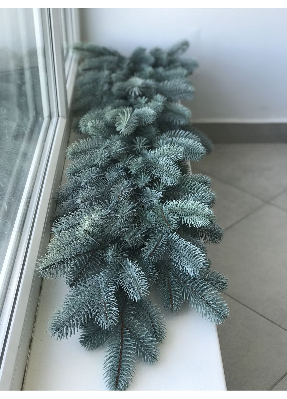 Хвойні гірлянди Lux литі блакитні (упаковка 5 штук по 2 м) HVOYA (366963720)