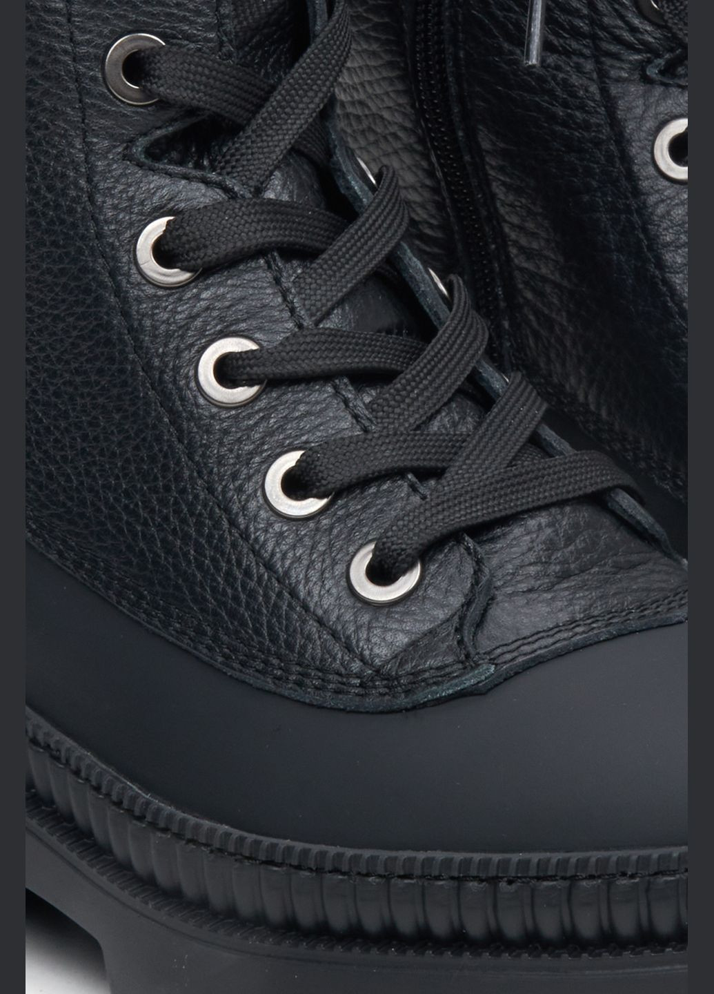 Черевики, колір чорний Estro (324030252)