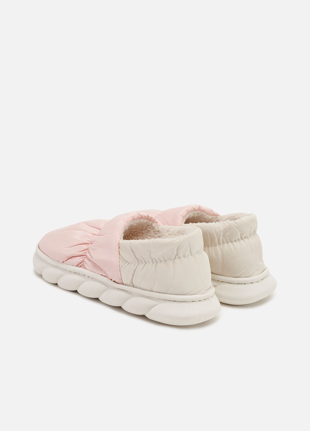 Розовые женские домашние тапочки цвет розовый цб-00267553 No Brand