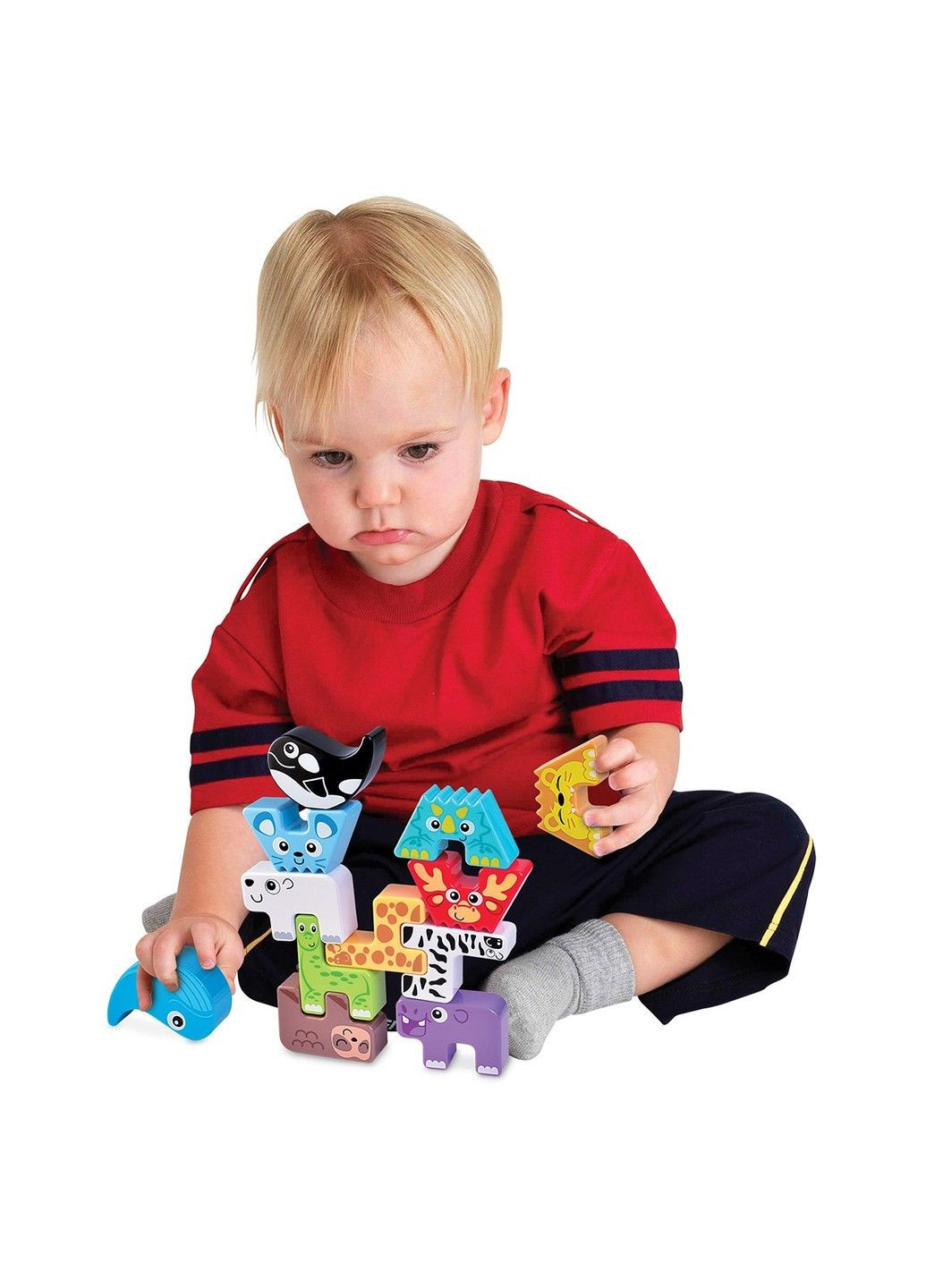 Обучающий игровой набор Kiddi Smart – Зверушки-пазлики KiddiSvit (314961813)