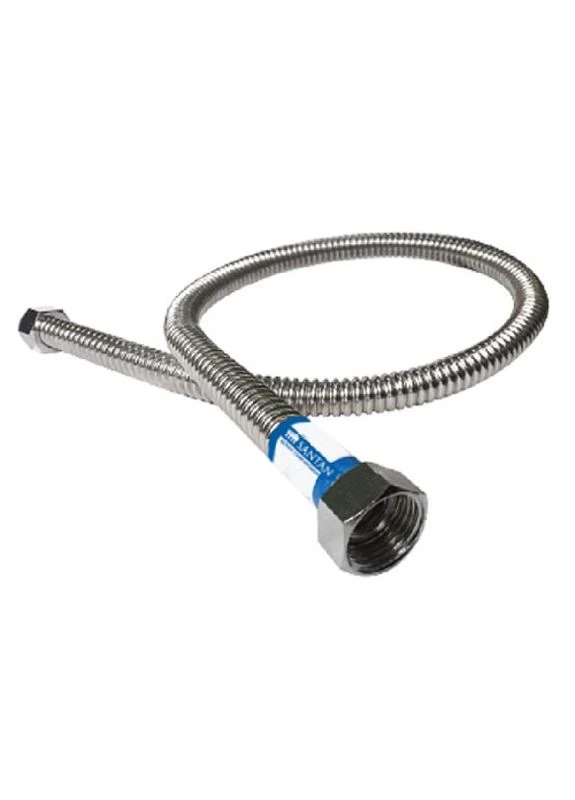 Шланг для воды 1/2" Г-Г 60см, нержавейка No Brand (362492818)
