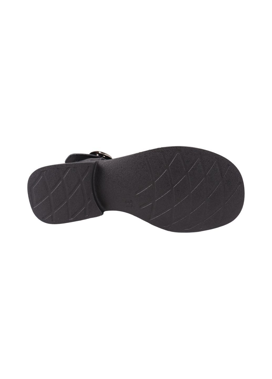 Черные босоножки женские черные натуральная кожа FARINNI