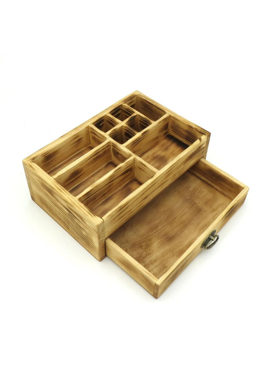 Органайзер настільний з дерева Танжер трюфель (КНЦ-006328) No Brand (328226865)