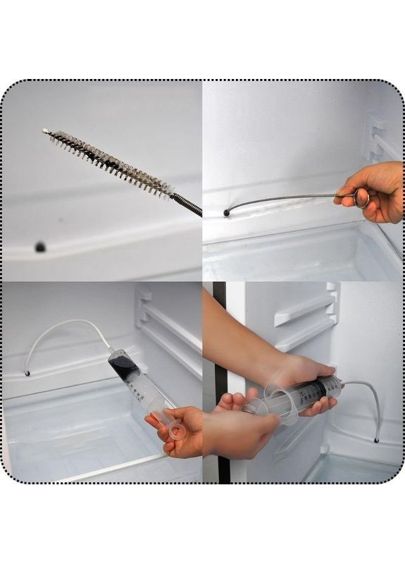 Набір для чищення дренажу холодильника (0096) No Brand (352720230)