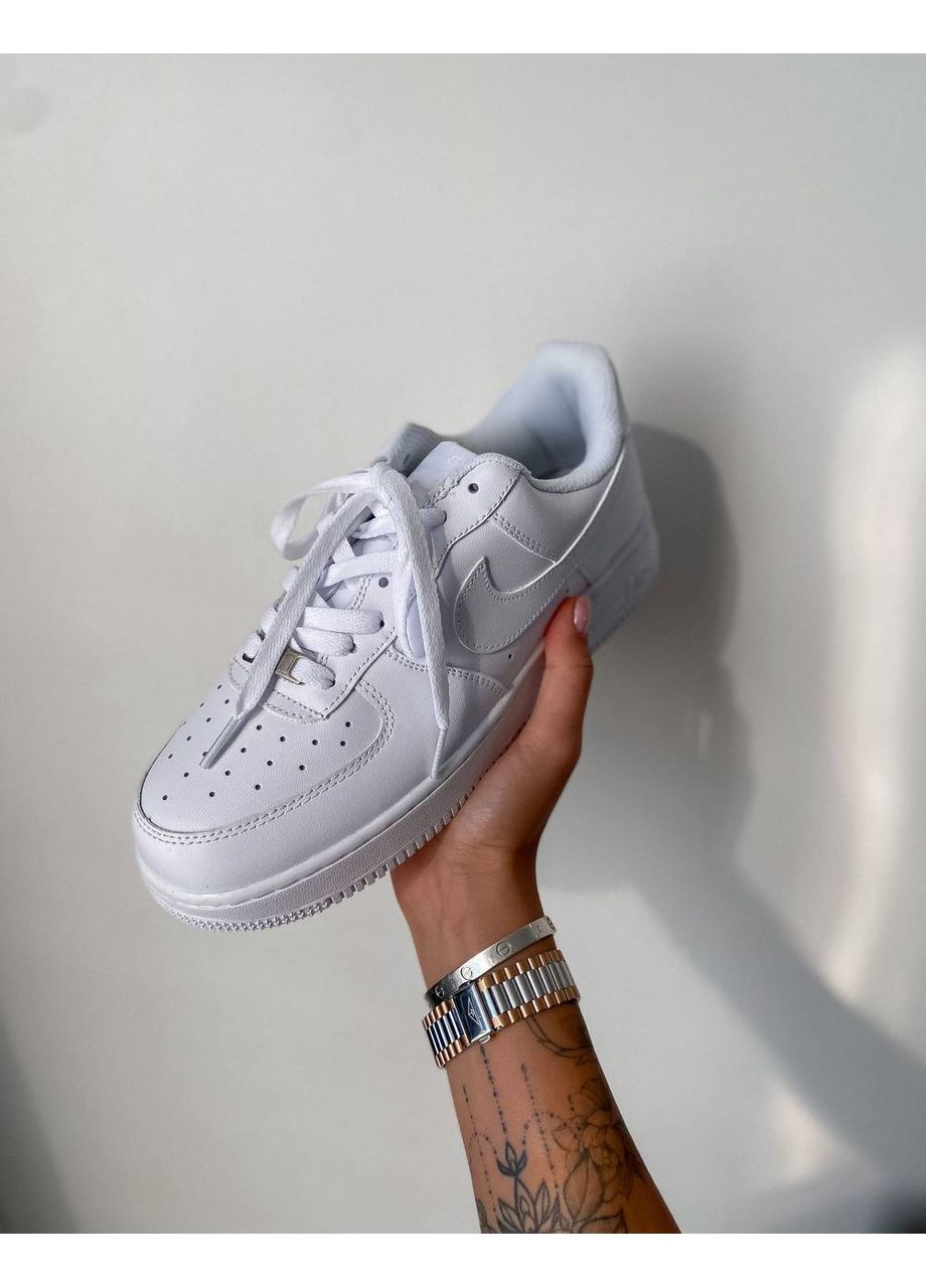 Женские кроссовки Nike Air Force 1 Low '07 White CW2288 белые демисезоны (366196980)